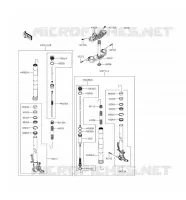 FORCELLA per Kawasaki NINJA ZX-6R ABS 2016