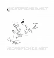 PEDALE FRENO   TORK LINK per Kawasaki NINJA ZX-6R ABS 2016