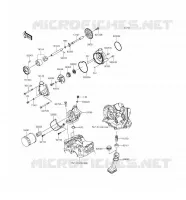 POMPA OLIO   FILTRO OLIO per Kawasaki NINJA ZX-6R ABS 2016