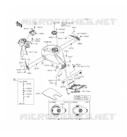 SERBATOIO DI CARBURANTE per Kawasaki NINJA ZX-6R ABS 2016
