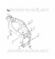 SUPPORTO DEL MOTORE per Kawasaki NINJA ZX-6R ABS 2016