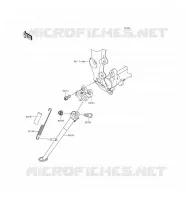 SUPPORTO per Kawasaki NINJA ZX-6R ABS 2016