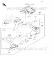ACCESSORIO(Bag Fitting Kit) per Kawasaki VERSYS 1000 2018