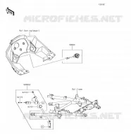 ACCESSORIO(SERRURE DE CASQUE ETC.) per Kawasaki VERSYS 1000 2018