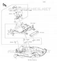 ACCESSORIO (SUPPORT ANTIVOL U) per Kawasaki VERSYS 1000 2018