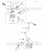 ANTERIORE POMPA per Kawasaki VERSYS 1000 2018