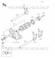 CAMBIO TAMBURO   FORCHE SHIFT per Kawasaki VERSYS 1000 2018