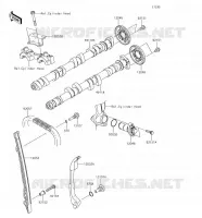 CAMSHAFT   TENSIONER per Kawasaki VERSYS 1000 2018