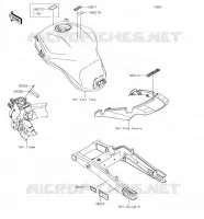ETICHETTE per Kawasaki VERSYS 1000 2018