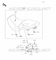POSTO A SEDERE per Kawasaki VERSYS 1000 2018