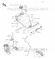 SERBATOIO DI CARBURANTE per Kawasaki VERSYS 1000 2018