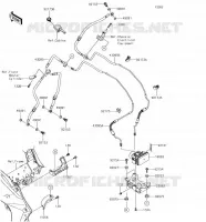 TUBO FRENO per Kawasaki VERSYS 1000 2018