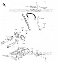 CAMSHAFT   TENSIONER per Kawasaki VERSYS-X 300 2018