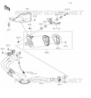 SCARICO per Kawasaki VERSYS-X 300 2018