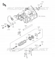 CAMBIO TAMBURO   FORCHE SHIFT per Kawasaki VERSYS-X 300 2018