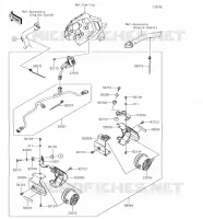 ACCESSORIO(PHARE ADDITIONEL) per Kawasaki VERSYS-X 300 2018