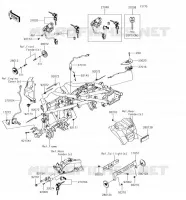 INTERRUTTORE per Kawasaki VERSYS-X 300 2018