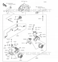ACCESSORIO(PHARE ADDITIONEL) per Kawasaki VERSYS-X 300 2017