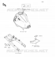 ETICHETTE per Kawasaki VERSYS-X 300 2017