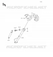 SUPPORTO per Kawasaki VERSYS-X 300 2017