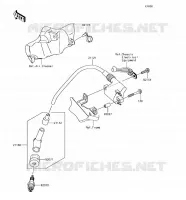 ACCENSIONE per Kawasaki Z125 PRO 2018