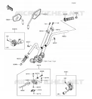 MANUBRIO per Kawasaki Z125 PRO 2018