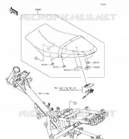 POSTO A SEDERE per Kawasaki Z125 PRO 2018