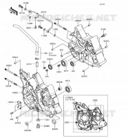 CARTER(S) per Kawasaki Z125 PRO 2018