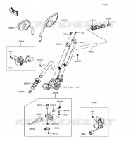 MANUBRIO per Kawasaki Z125 PRO 2018
