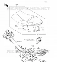 POSTO A SEDERE per Kawasaki Z125 PRO 2018