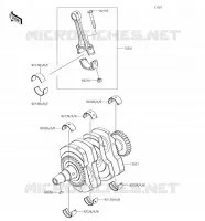 ALBERO MOTORE per Kawasaki NINJA 400 2018