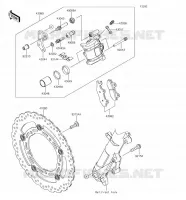 FRENO ANTERIORE per Kawasaki NINJA 400 2018