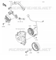 GENERATORE per Kawasaki NINJA 400 2018