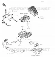 INIEZIONE DI CARBURANTE per Kawasaki NINJA 400 2018