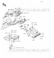 PARAFANGO POSTERIORE per Kawasaki NINJA 400 2018