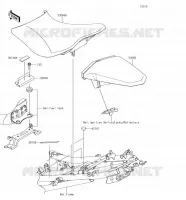 POSTO A SEDERE per Kawasaki NINJA 400 2018