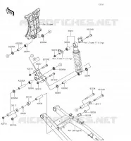 SOSPENSIONI   AMMORTIZZATORE per Kawasaki NINJA 400 2018