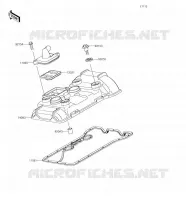 TESTATA COPERTURA per Kawasaki NINJA 400 2018