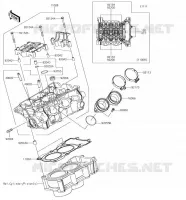 TESTATA per Kawasaki NINJA 400 2018