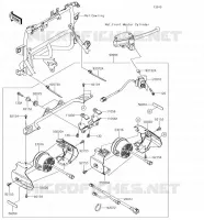 ACCESSORIO(PHARE ADDITIONEL) per Kawasaki VERSYS 650 2018