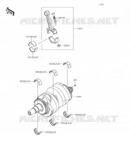 ALBERO MOTORE per Kawasaki VERSYS 650 2018
