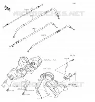 CAVI per Kawasaki VERSYS 650 2018