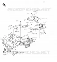 COPRISEDILE per Kawasaki VERSYS 650 2018