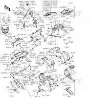 CUFFIA(FJF/FJFA) per Kawasaki VERSYS 650 2018