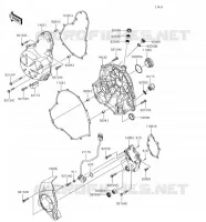 Coperchi motore per Kawasaki VERSYS 650 2018