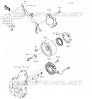 GENERATORE per Kawasaki VERSYS 650 2018
