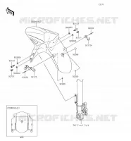 PARAFANGO ANTERIORE per Kawasaki VERSYS 650 2018