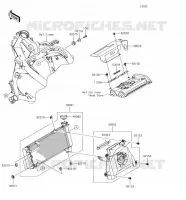 RADIATORE per Kawasaki VERSYS 650 2018