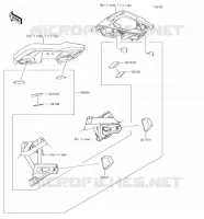 ACCESSORIO(Bag Fitting Kit) per Kawasaki VERSYS 650 2018