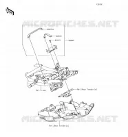 ACCESSORIO (SUPPORT ANTIVOL U) per Kawasaki VERSYS 650 2018